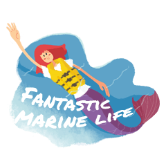 Kehidupan Makhluk Laut Fantasi