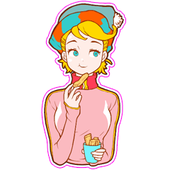 Celeste Greens french girl morgan