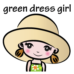 green dress girl