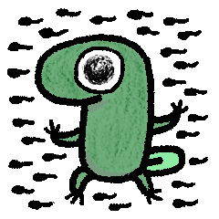 おたまじゃくし男 Line スタンプ Line Store