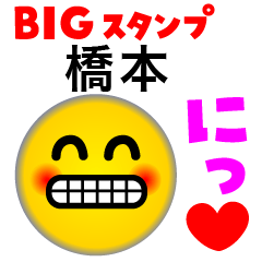 HASHIMOTO KANJI FACE (Big Sticker)