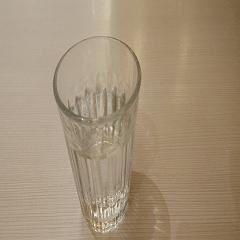 Photo of a glass of water