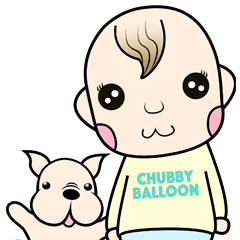 Chubby Balloon Sticker