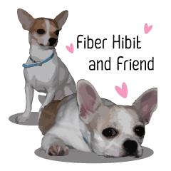 Fiber Hibit and friend