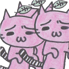 Melancholy pink CAT