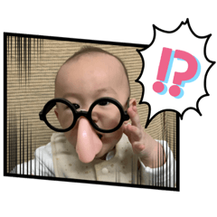 寓耶～超實用老嬰兒表情包！