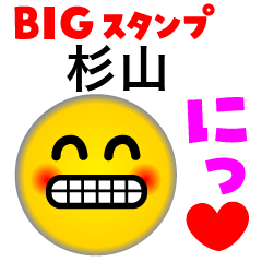 SUGIYAMA KANJI FACE (Big Sticker)