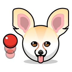 Fox Trot Stickers - Fennec Emoji Meme