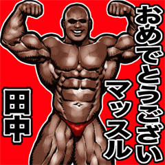 Tanaka dedicated Muscle macho sticker 4