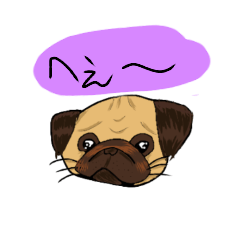 パグのあずきちゃん