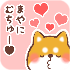 Love Sticker to Maya from Shiba 2