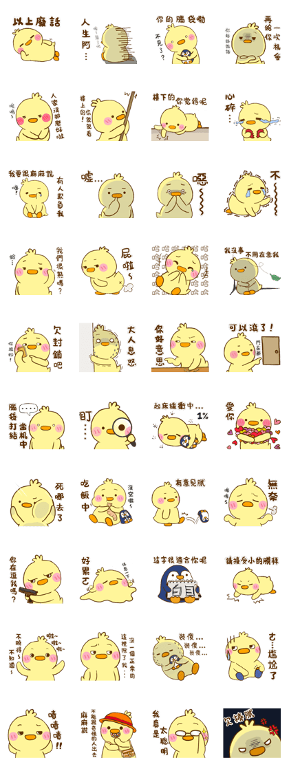 White eye and lovely is ibib-duck