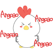 Chibi chicken chinese new year