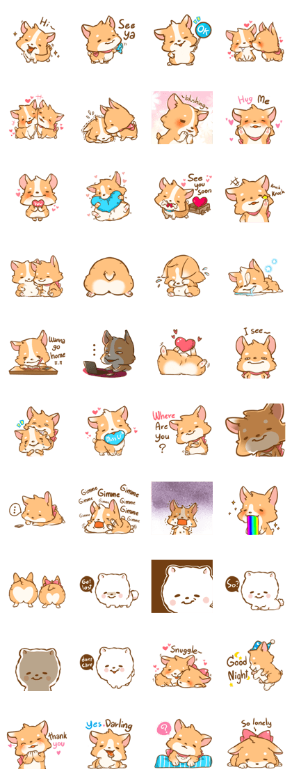 Corgi in love (Eng. Version)