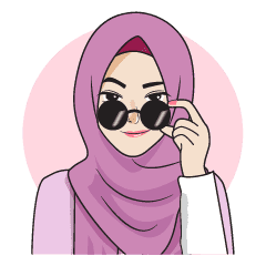 Gorgeous Hijab Girl 2 Stiker  LINE LINE STORE