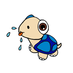 Little turtle MR.SLOWLY