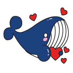 Whale funny life