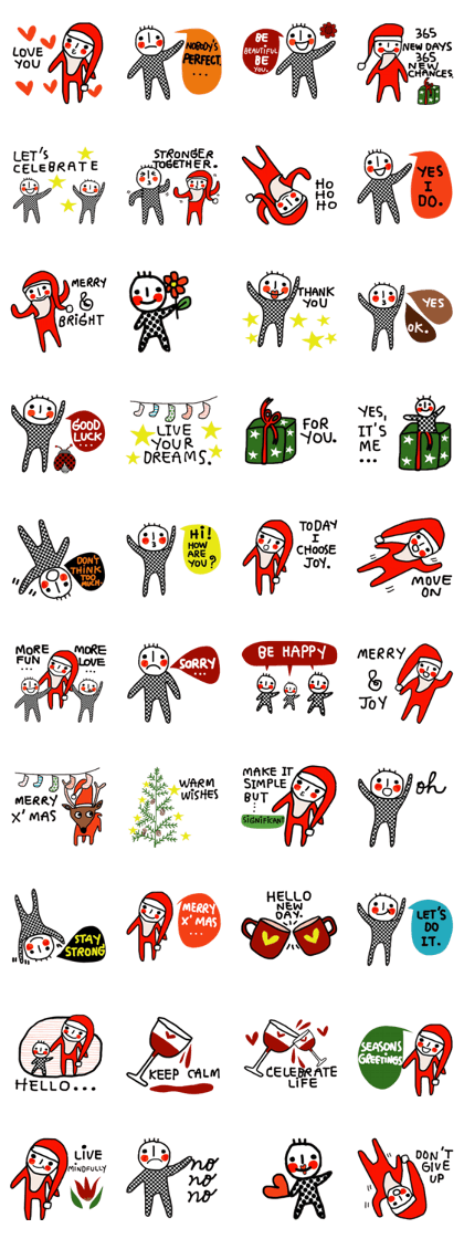 Dotty Dot in December (Happy New Year)