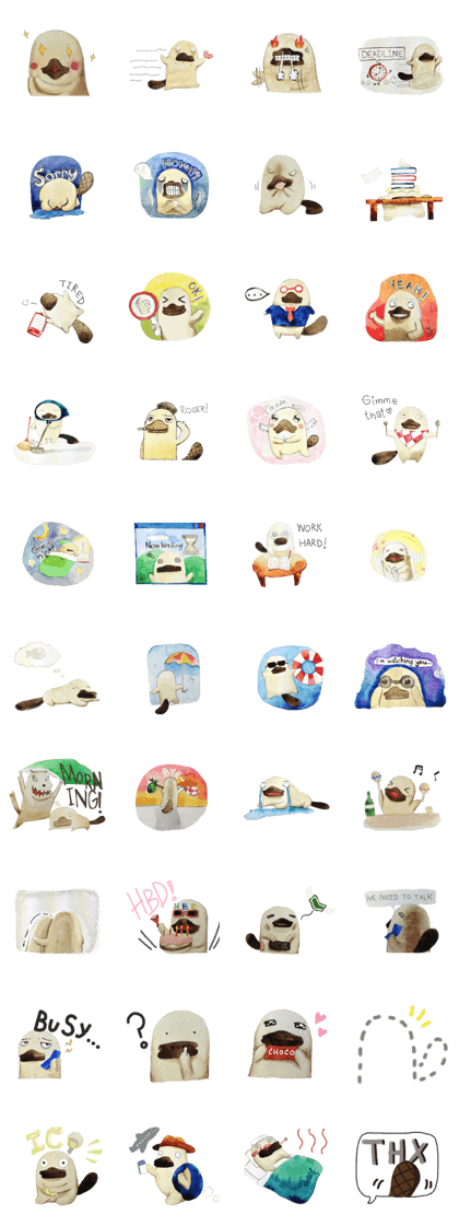 Kamoshi the platypus