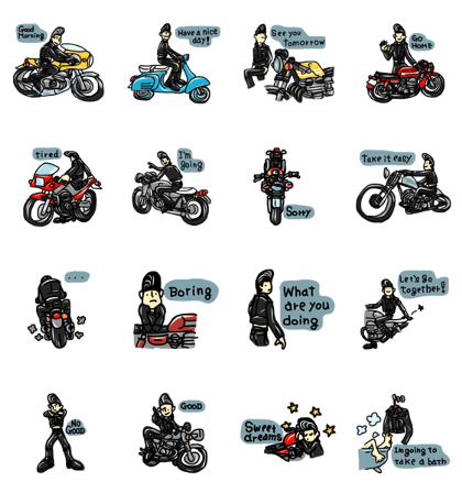 riders man 3 motorcycle version