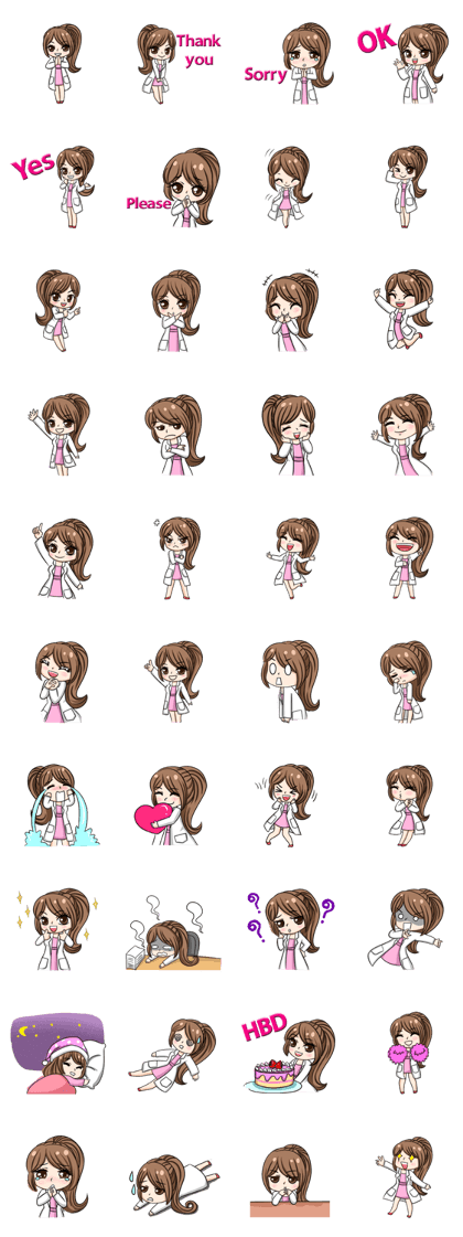 Happy lovely dentist