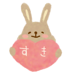 Rabbit's daily Sticker