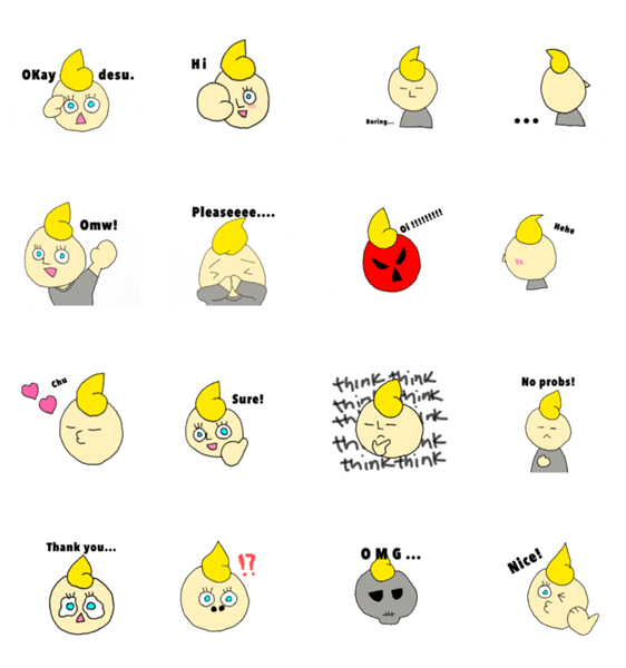 くりぽんstamp Lineクリエイターズスタンプ Stamplist