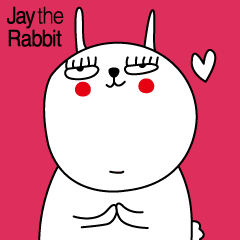 Jay the Rabbit and her everday life – LINE stickers | LINE STORE