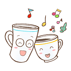 Coffee Time Line Stickers Line Store