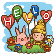 Piglet and Momo English ver.