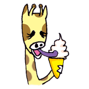 Ms.Giraffe sticker