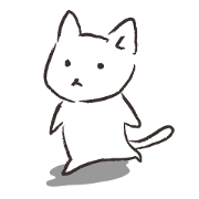 The daily routine of a white cat The daily routine of a white cat