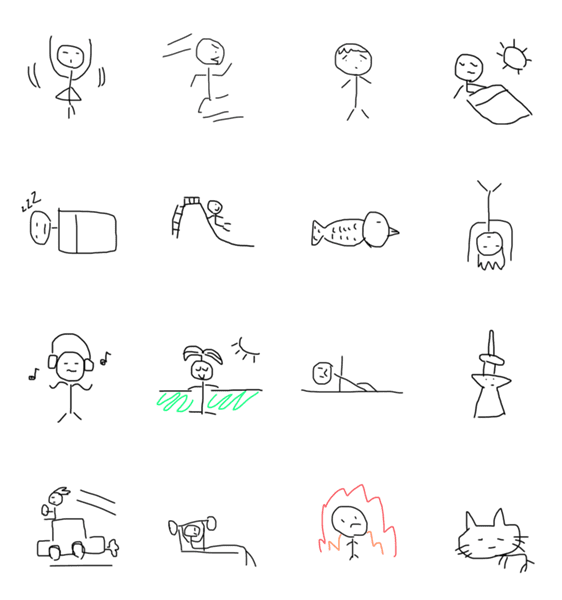 地味に使える棒人間スタンプ Lineクリエイターズスタンプ Stamplist 地味に使える棒人間スタンプ Lineクリエイターズスタンプ Stamplist