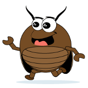 Cockroach boy's life pleasure