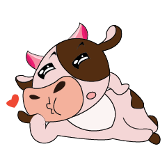Lovely Dairy Cow in Kinky Time