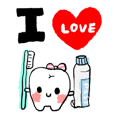トゥー子さん(歯のスタンプ)