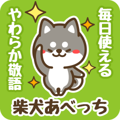 Petit Black Shiba Abecchi (Honorific)