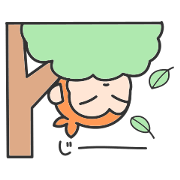 Monkey with narrow eyes