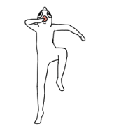 Bustling fish animated