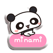 Minami of a panda