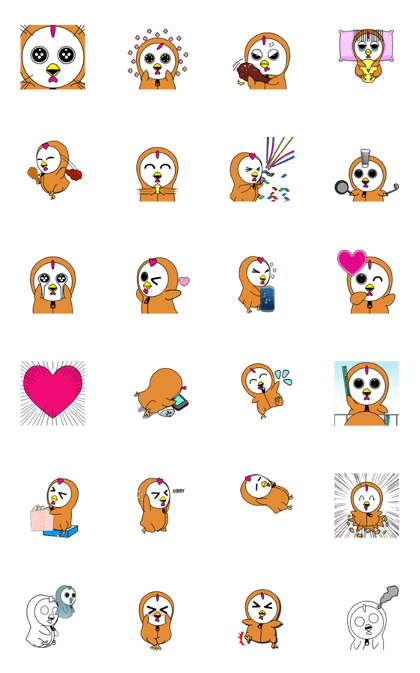 Hoodie chicken" Yapee"