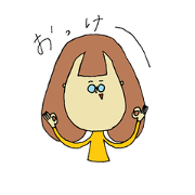 Glasses Woman's Sticker Glasses Woman's Sticker