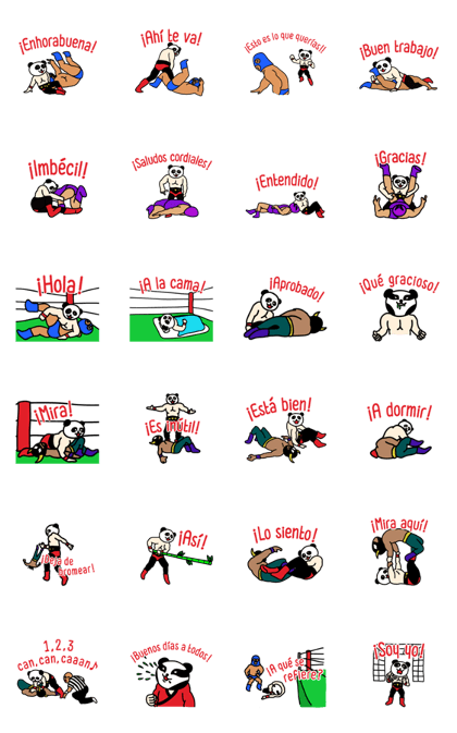 Pro Wrestling moves ! I am a Panda Man! Pro Wrestling moves ! I am a Panda Man!