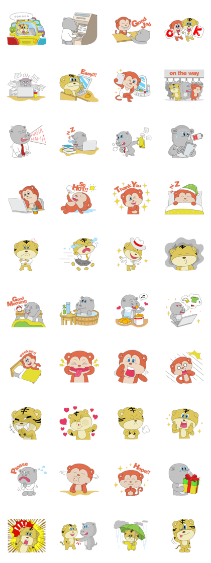 Zoo Brother Go To Work