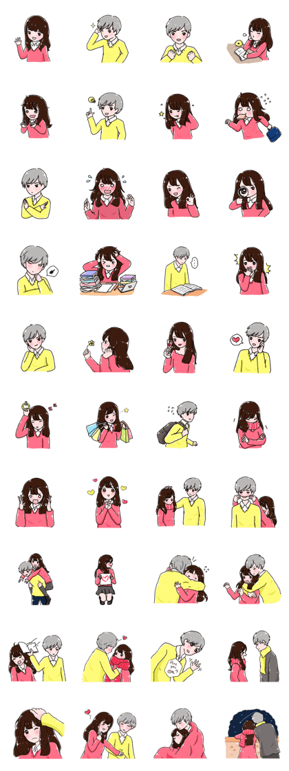 Monday & Tuesday Couple