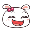 JOJO Bunny emoji sticker