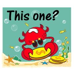 Mischievous Crabs in Red