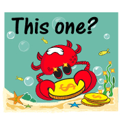 Mischievous Crabs in Red