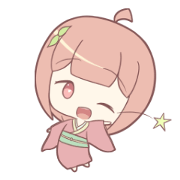 Kimono girl Sticker