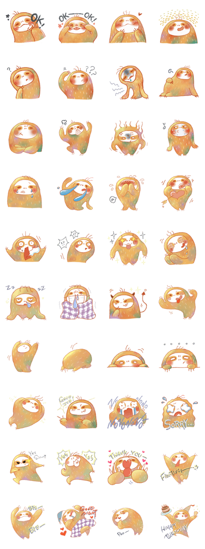 sloth want to go home